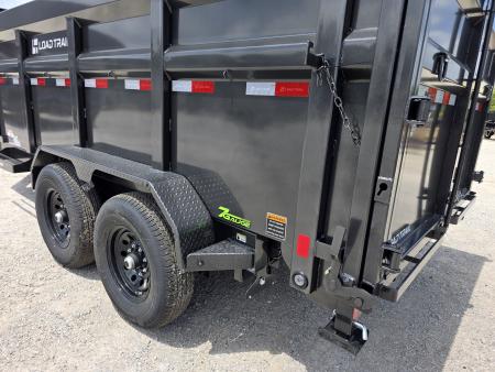 New 2026 Load Trail COMMERCIAL 48" SIDES 7ga FLOOR 83" x 14' TELESCOPIC Tandem Axle Low-Pro 83X14 7X14 Dump Trailer
