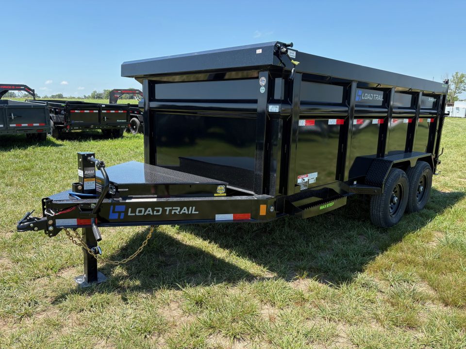 New 2026 Load Trail 83x14 Tandem 14K Dump Trailer W/ 4' Sides