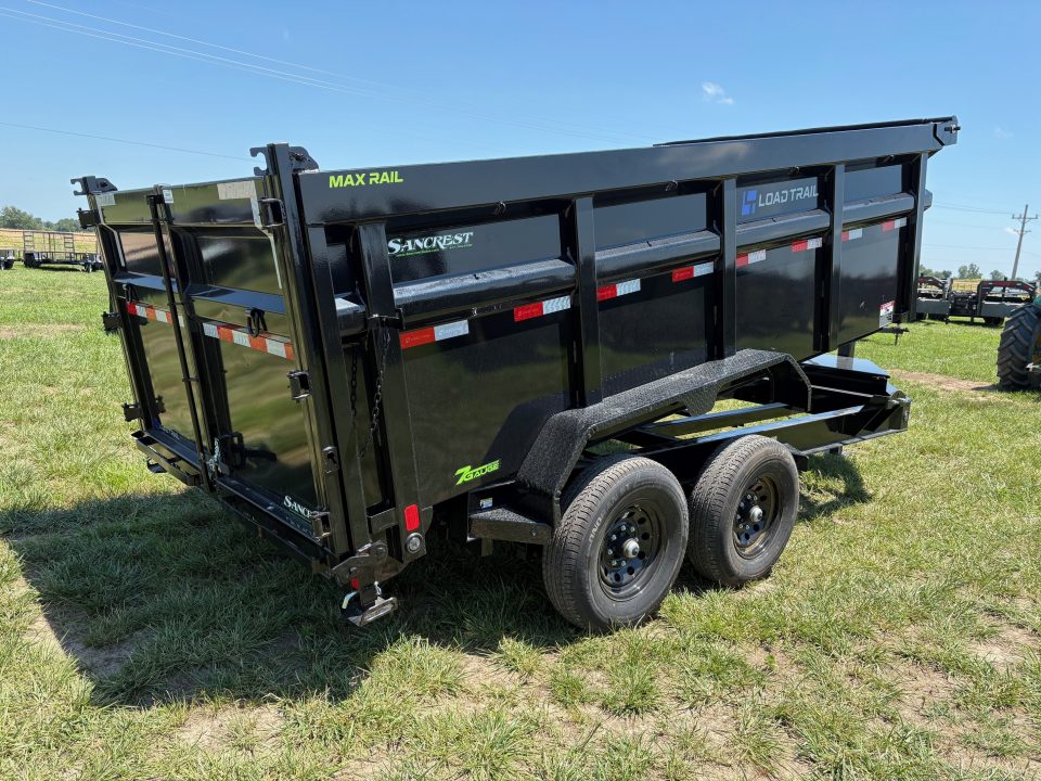 New 2026 Load Trail 83x14 Tandem 14K Dump Trailer W/ 4' Sides