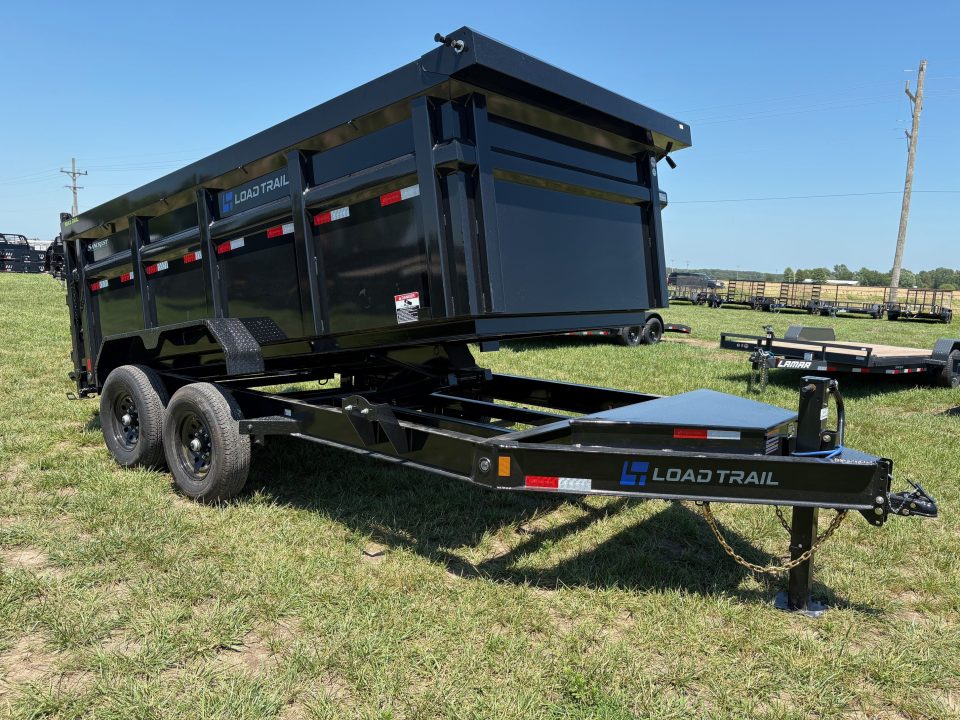 New 2026 Load Trail 83x14 Tandem 14K Dump Trailer W/ 4' Sides