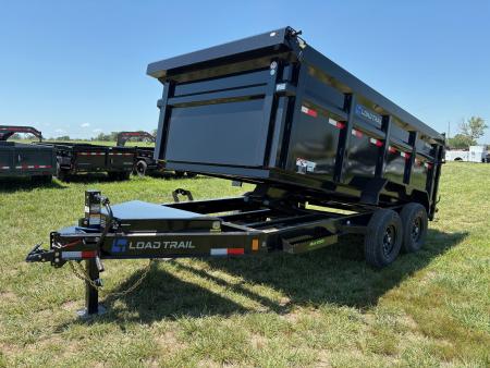 New 2026 Load Trail 83x14 Tandem 14K Dump Trailer W/ 4' Sides