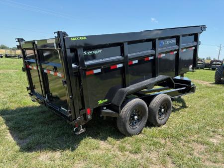 New 2026 Load Trail 83x14 Tandem 14K Dump Trailer W/ 4' Sides