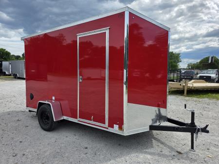 New 2027 US Cargo 6.5X12 POLY 080 SCREWLESS 7' INSIDE DRINGS SXS UTV GOLFCART MOWER Cargo / Enclosed Trailer