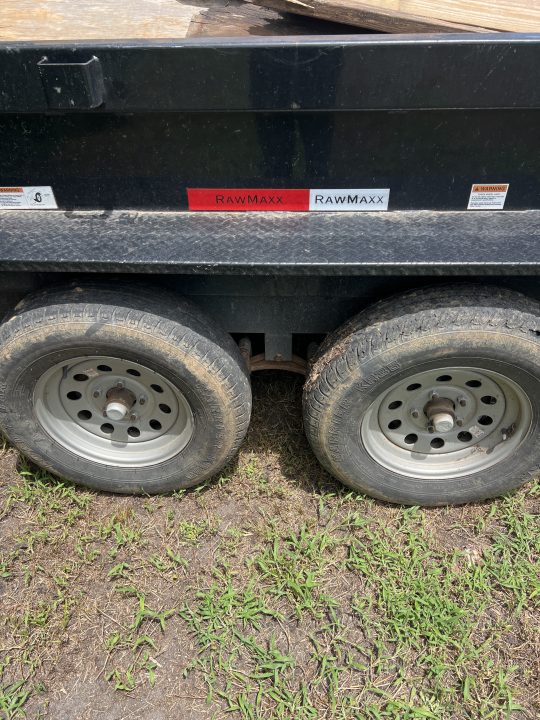 Used 2024 RawMaxx SDX10BP7K Dump Trailer