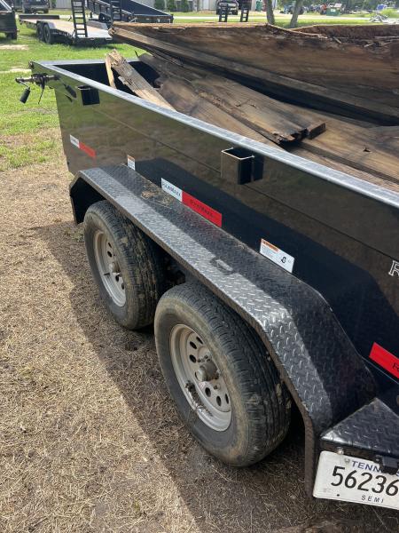 Used 2024 RawMaxx SDX10BP7K Dump Trailer
