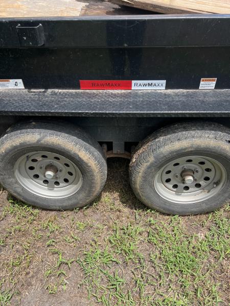 Used 2024 RawMaxx SDX10BP7K Dump Trailer