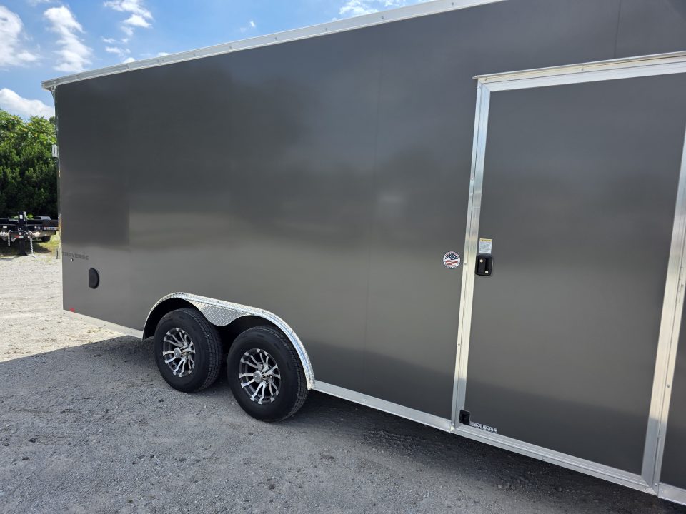 New 2026 Formula Trailers 8.5X20 10K GVWR 080 SCREWLESS EXTERIOR 7' INSIDE ALUMINUM WHEELS UTV SXS CAR Cargo / Enclosed Trailer