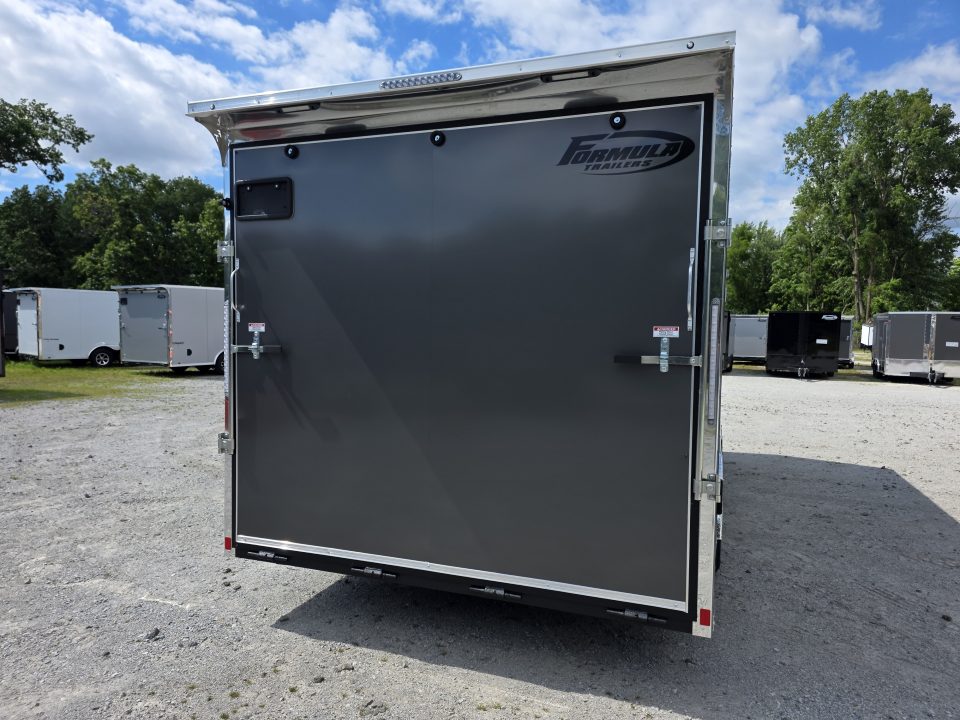 New 2026 Formula Trailers 8.5X20 10K GVWR 080 SCREWLESS EXTERIOR 7' INSIDE ALUMINUM WHEELS UTV SXS CAR Cargo / Enclosed Trailer