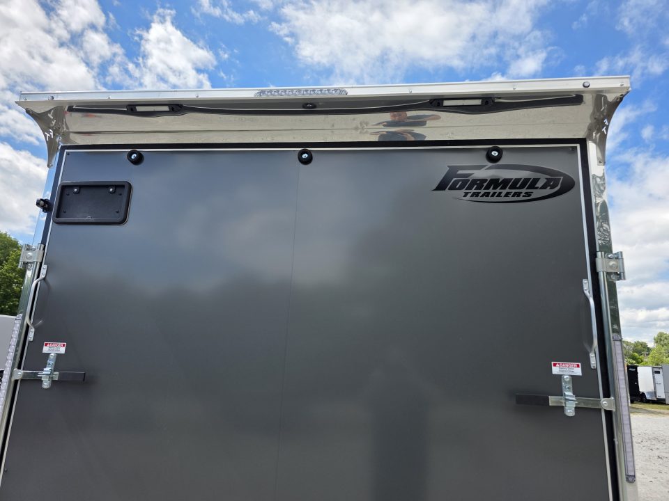 New 2026 Formula Trailers 8.5X20 10K GVWR 080 SCREWLESS EXTERIOR 7' INSIDE ALUMINUM WHEELS UTV SXS CAR Cargo / Enclosed Trailer