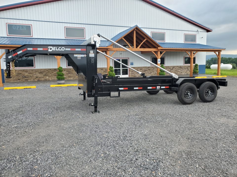 New 2026 Delco Trailers Gooseneck Roll Off Frame / 14,000 GVWR / 16'