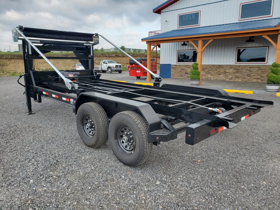 New 2026 Delco Trailers Gooseneck Roll Off Frame / 14,000 GVWR / 16'