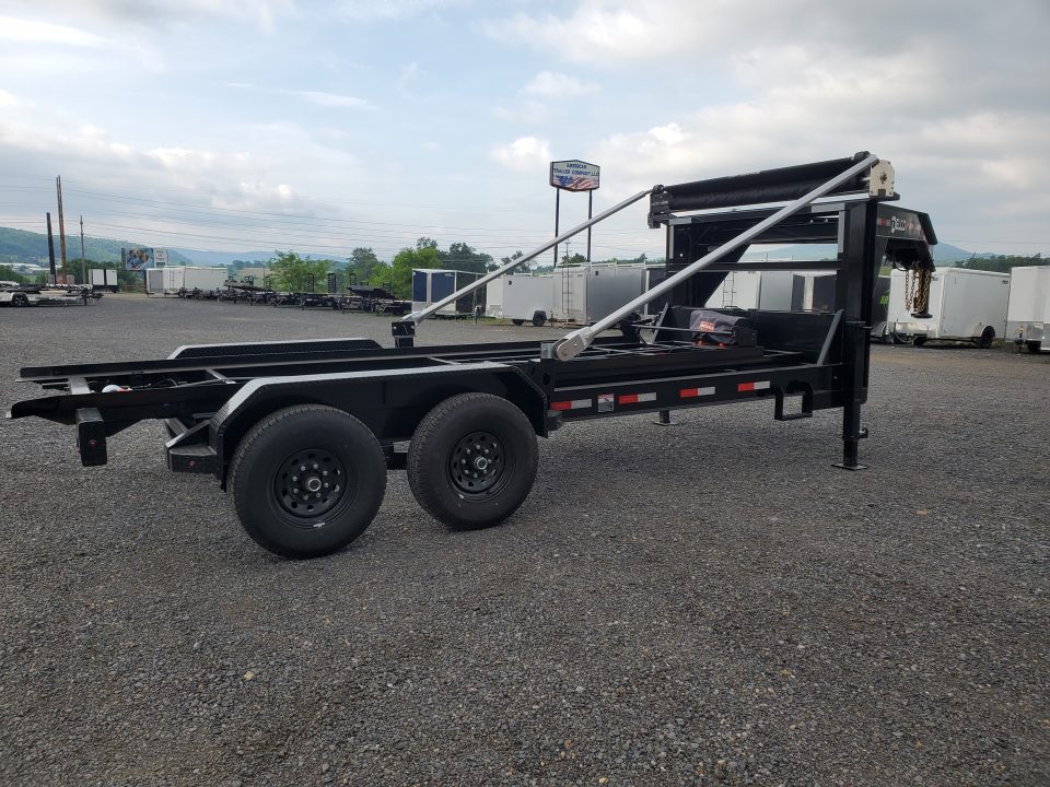 New 2026 Delco Trailers Gooseneck Roll Off Frame / 14,000 GVWR / 16'