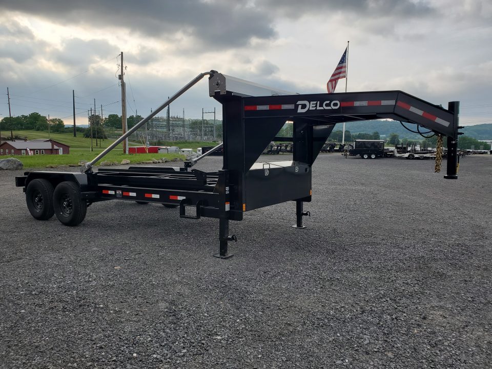New 2026 Delco Trailers Gooseneck Roll Off Frame / 14,000 GVWR / 16'