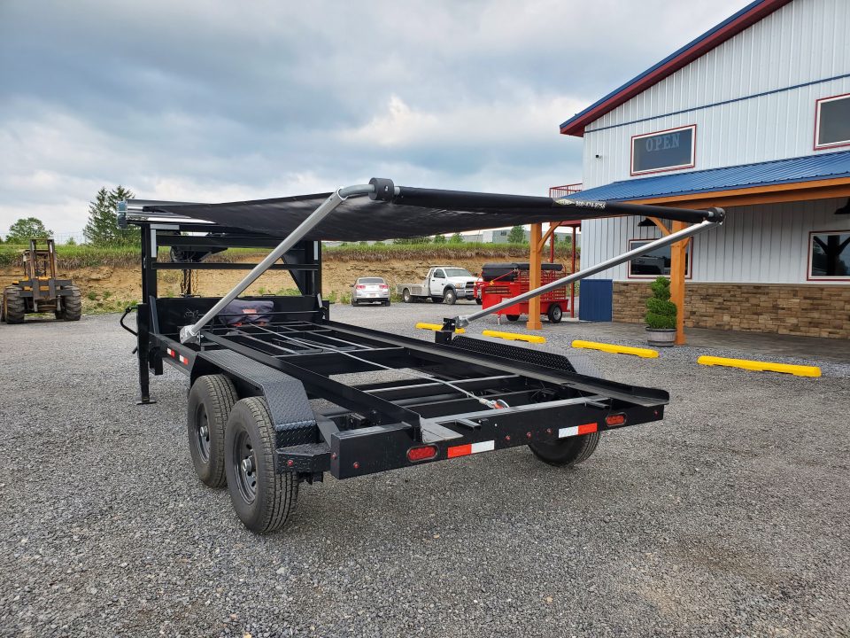 New 2026 Delco Trailers Gooseneck Roll Off Frame / 14,000 GVWR / 16'