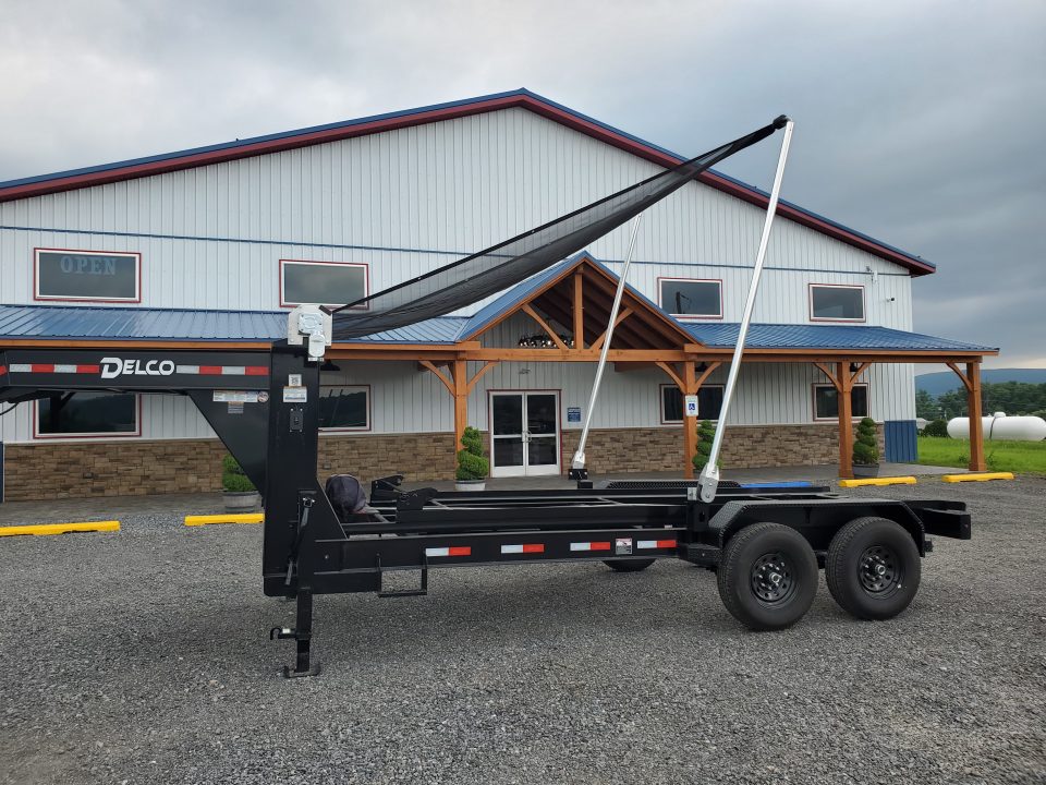 New 2026 Delco Trailers Gooseneck Roll Off Frame / 14,000 GVWR / 16'