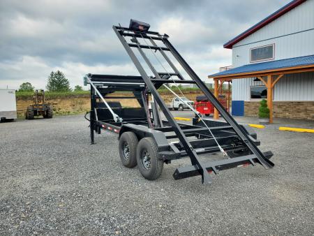 New 2026 Delco Trailers Gooseneck Roll Off Frame / 14,000 GVWR / 16'