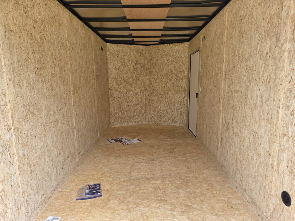 New 2026 Look Trailers 7X14 7' INSIDE RAMP DOOR 80" REAR OPENING 7 X 14 Cargo / Enclosed Trailer