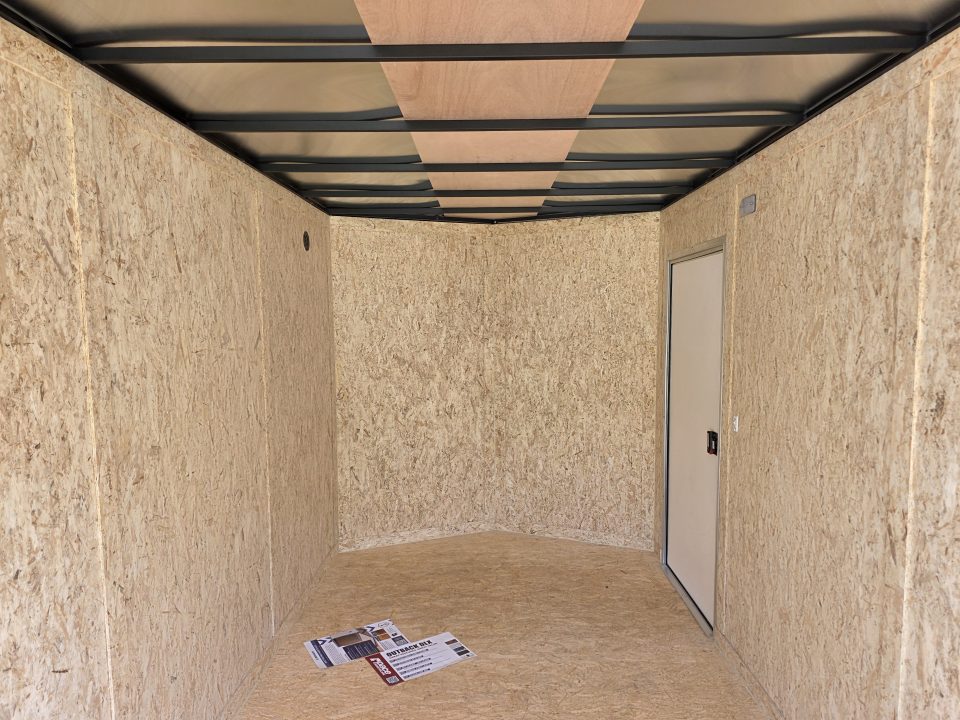 New 2026 Look Trailers 7X14 7' INSIDE RAMP DOOR 80" REAR OPENING 7 X 14 Cargo / Enclosed Trailer