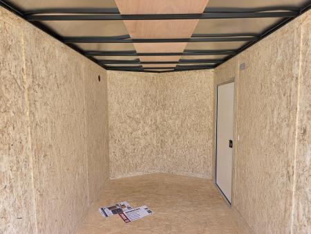 New 2026 Look Trailers 7X14 7' INSIDE RAMP DOOR 80" REAR OPENING 7 X 14 Cargo / Enclosed Trailer