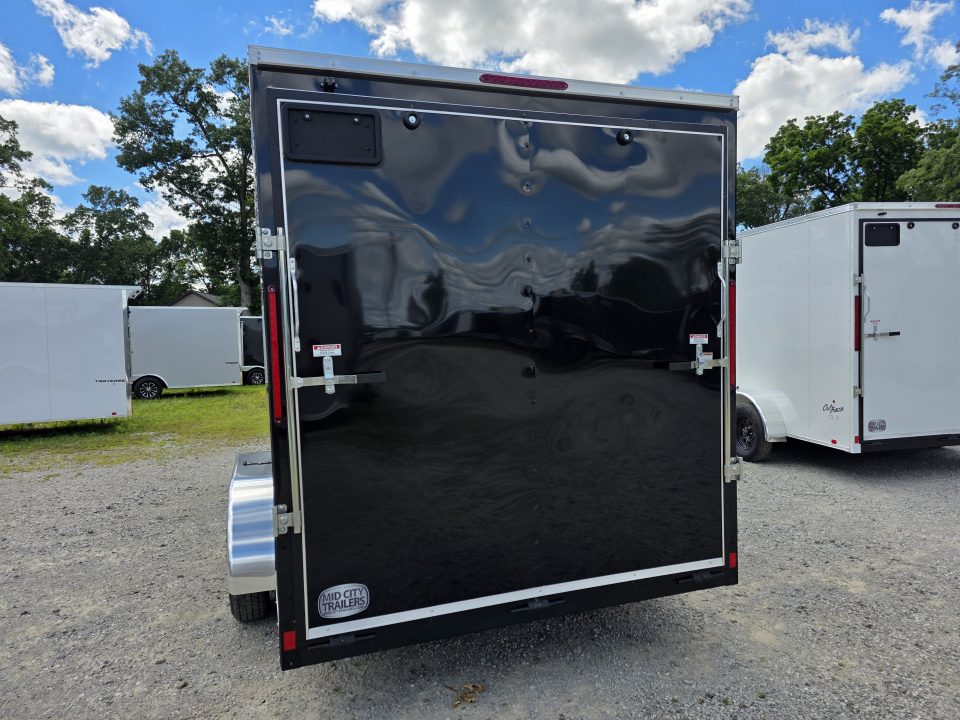 New 2026 Look Trailers 7X16 7' INSIDE RAMP DOOR 80" REAR OPENING 7 X 16 Cargo / Enclosed Trailer