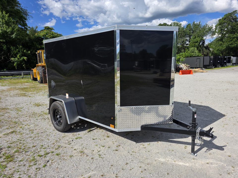 New 2026 Cross Trailers 5X8 SCREWLESS EXTERIOR CARGO ENCLOSED TRAILER 5 X 8 Cargo / Enclosed Trailer