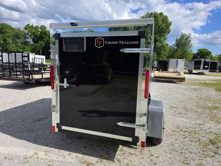 New 2026 Cross Trailers 5X8 SCREWLESS EXTERIOR CARGO ENCLOSED TRAILER 5 X 8 Cargo / Enclosed Trailer