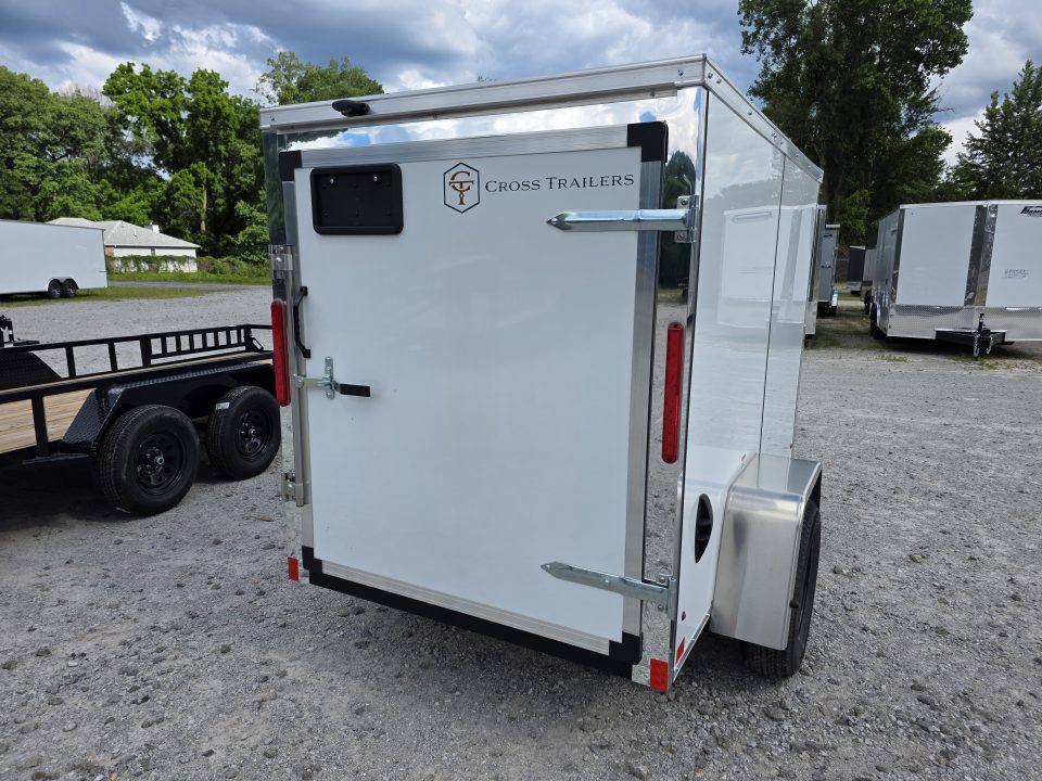 New 2026 Cross Trailers 5X8 screwless CARGO ENCLOSED TRAILER 5 X 8 Cargo / Enclosed Trailer
