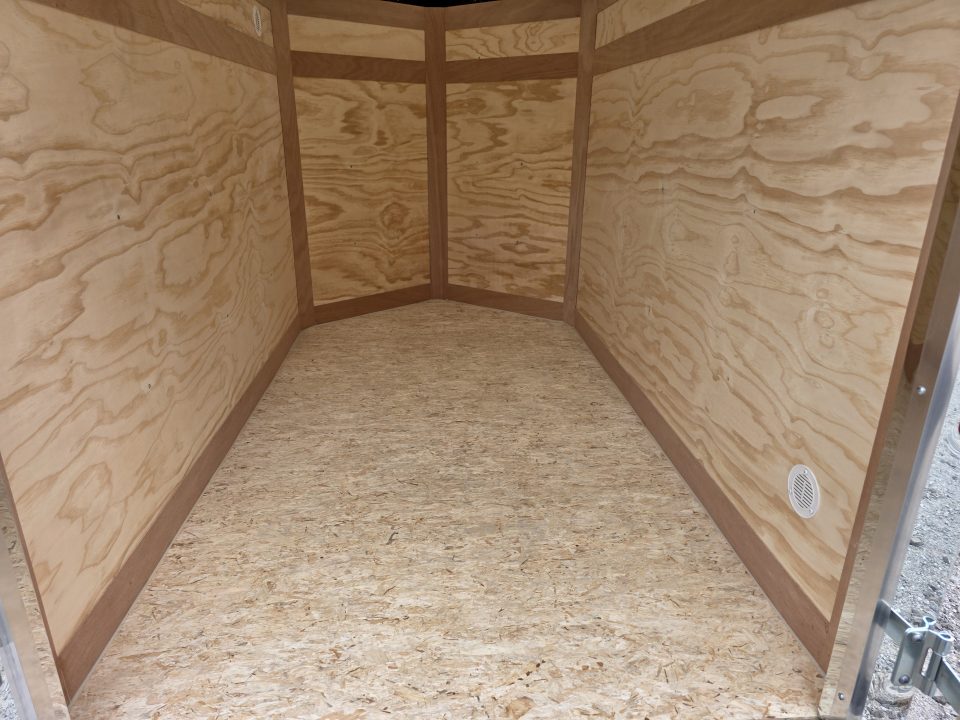 New 2026 Cross Trailers 5X8 screwless CARGO ENCLOSED TRAILER 5 X 8 Cargo / Enclosed Trailer