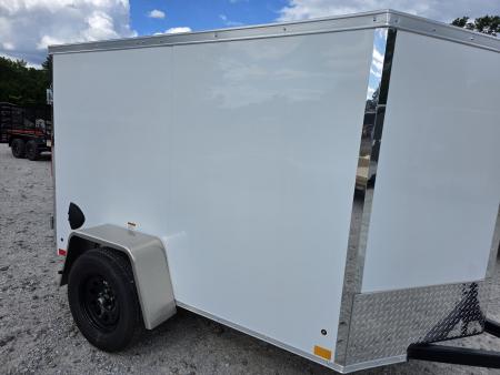 New 2026 Cross Trailers 5X8 screwless CARGO ENCLOSED TRAILER 5 X 8 Cargo / Enclosed Trailer