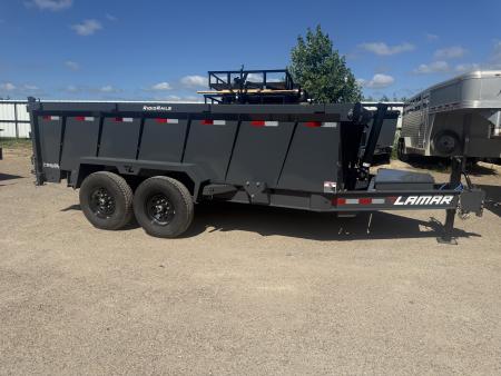 New 2026 Lamar Trailers 83X14 14K TELE Dump Trailer