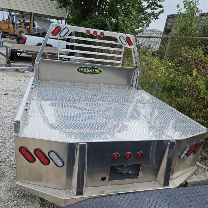 New 2026 Maxwell SMOOTH ALUMINUM BARRON 2 BOX SKIRTED 82"X7' Truck Bed
