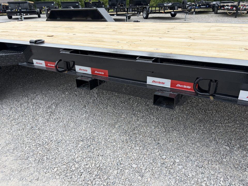 New 2026 Liberty LE14K83X17+3B8BAR (83" x 17' + 3') 15.4K Equipment Trailer w/ Mammoth Ramps