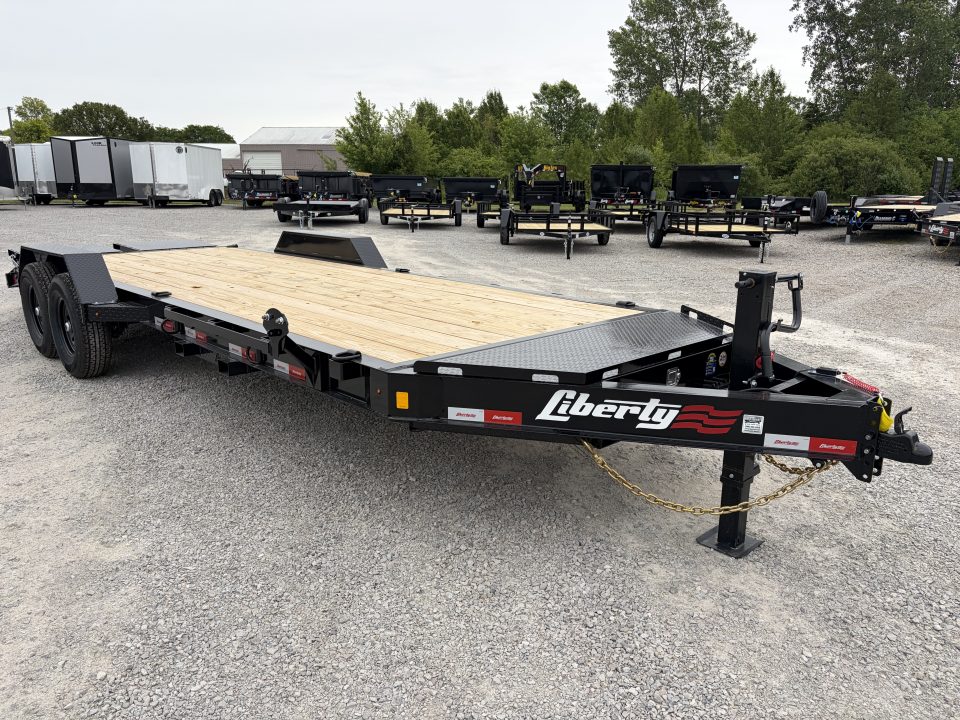 New 2026 Liberty LE14K83X17+3B8BAR (83" x 17' + 3') 15.4K Equipment Trailer w/ Mammoth Ramps