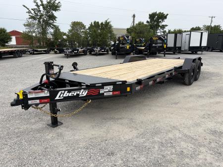 New 2026 Liberty LE14K83X17+3B8BAR (83  x 17' + 3') 15.4K Equipment Trailer w/ Mammoth Ramps