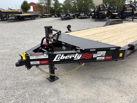 New 2026 Liberty LE14K83X17+3B8BAR (83" x 17' + 3') 15.4K Equipment Trailer w/ Mammoth Ramps