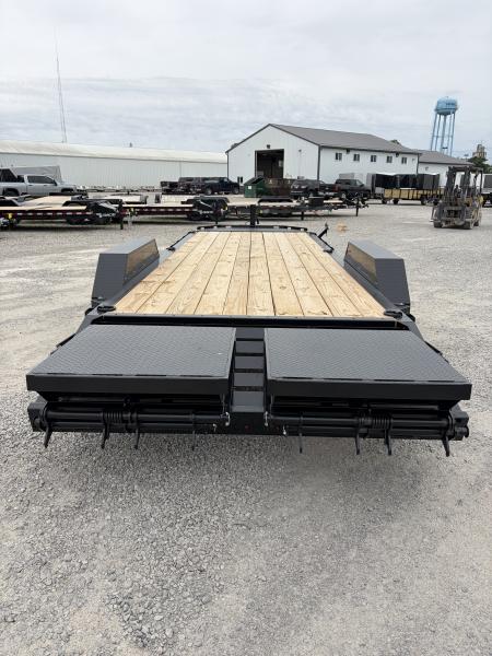 New 2026 Liberty LE14K83X17+3B8BAR (83" x 17' + 3') 15.4K Equipment Trailer w/ Mammoth Ramps