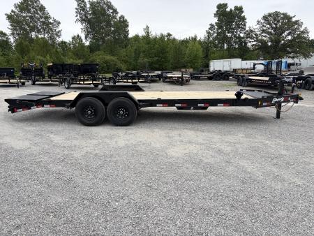 New 2026 Liberty LE14K83X17+3B8BAR (83" x 17' + 3') 15.4K Equipment Trailer w/ Mammoth Ramps