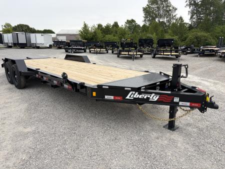 New 2026 Liberty LE14K83X17+3B8BAR (83" x 17' + 3') 15.4K Equipment Trailer w/ Mammoth Ramps