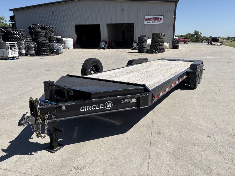 Used 2024 Circle M Supreme Circle M 22' Flatbed Trailer Equipment Trailer