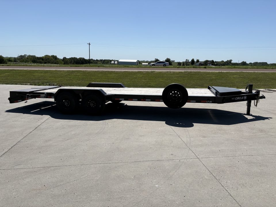 Used 2024 Circle M Supreme Circle M 22' Flatbed Trailer Equipment Trailer