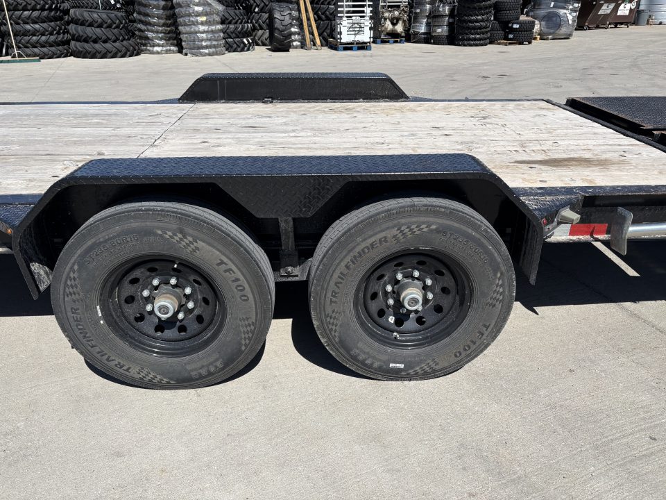 Used 2024 Circle M Supreme Circle M 22' Flatbed Trailer Equipment Trailer