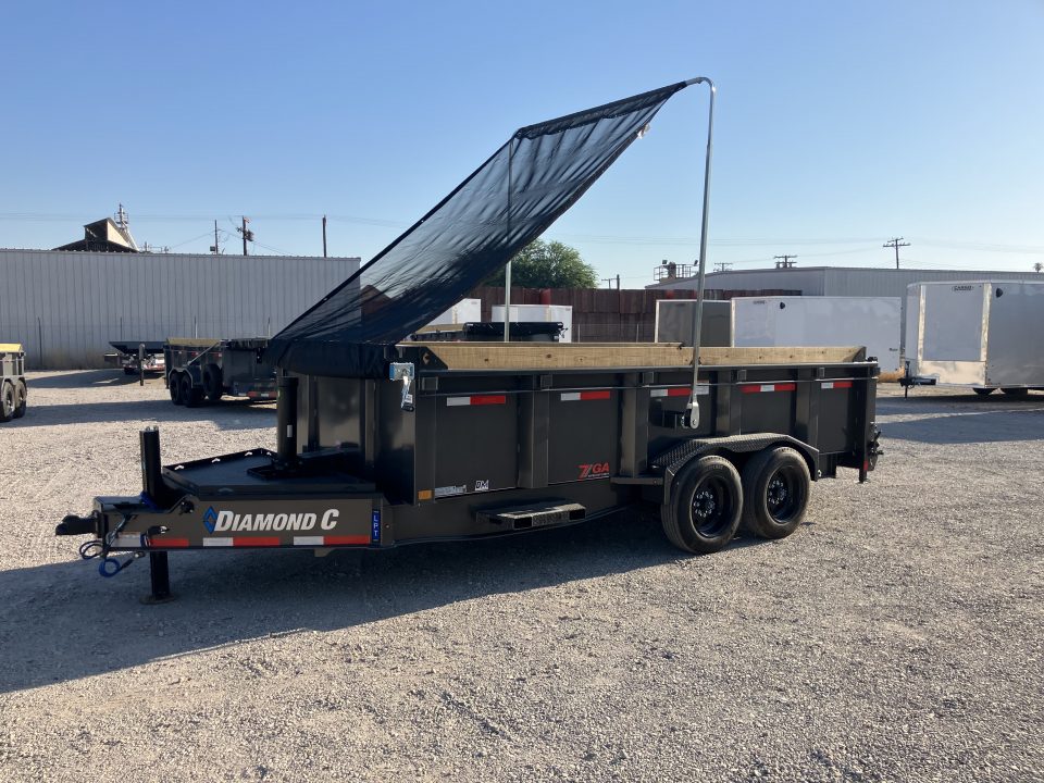 New 2026 Diamond C Trailers LPT 208 7GA 16X81X32 Dump Trailer