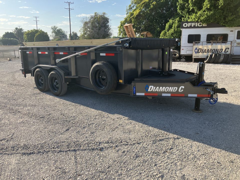 New 2026 Diamond C Trailers LPT 208 7GA 16X81X32 Dump Trailer