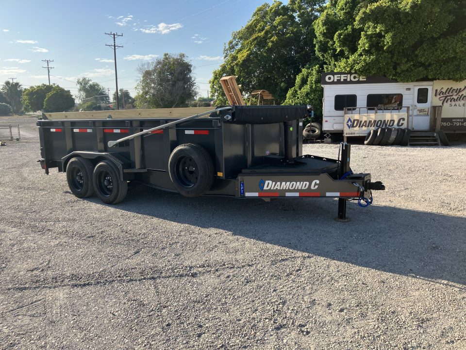 New 2026 Diamond C Trailers LPT 208 7GA 16X81X32 Dump Trailer