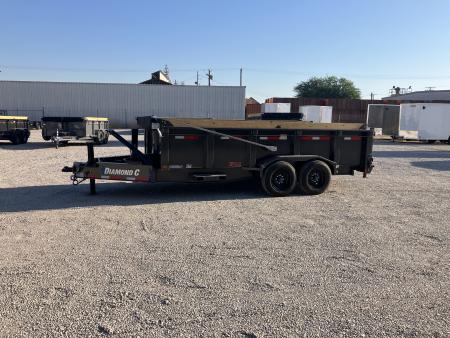 New 2026 Diamond C Trailers LPT 208 7GA 16X81X32 Dump Trailer