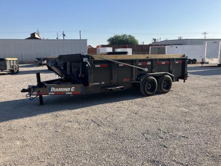 New 2026 Diamond C Trailers LPT 208 7GA 16X81X32 Dump Trailer