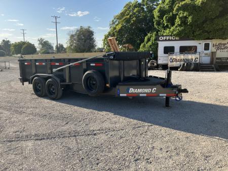 New 2026 Diamond C Trailers LPT 208 7GA 16X81X32 Dump Trailer