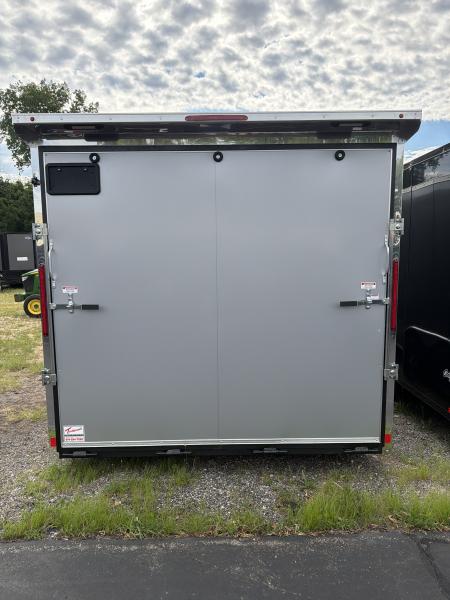 New 2026 Pace American 8.5 X 20 ST DLX Flat Top V-Nose Car Hauler 7K