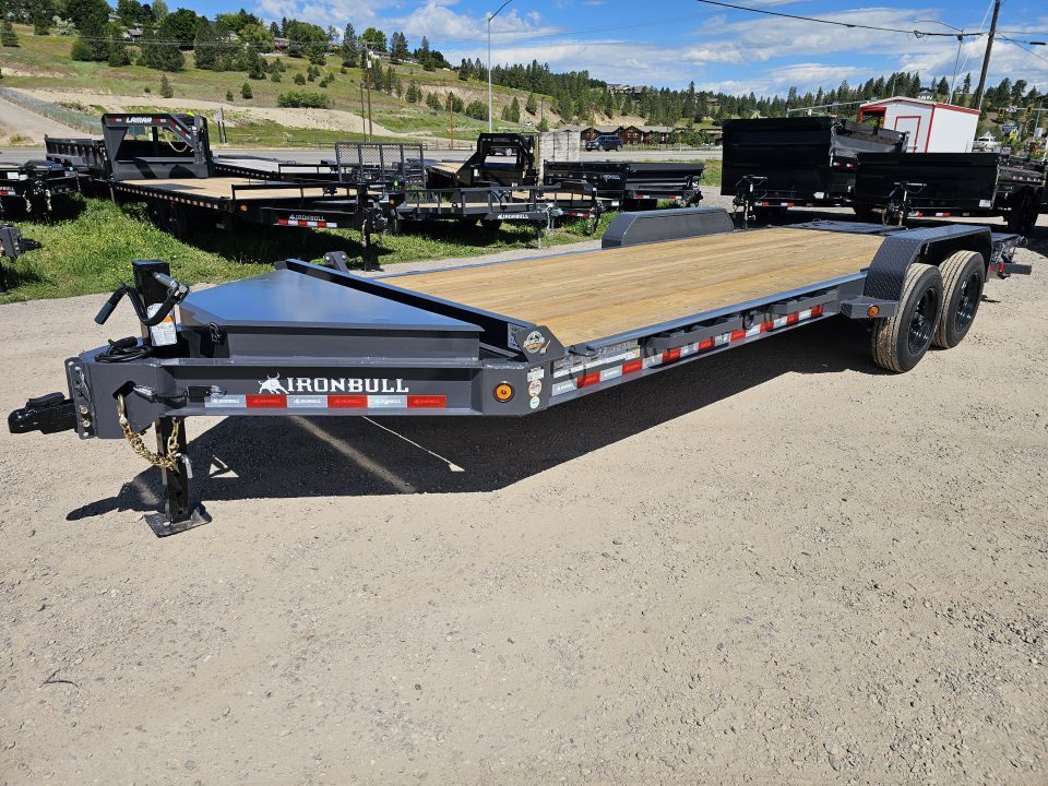 New 2026 Iron Bull 83x22 16k Equipment Trailer