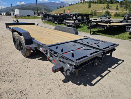 New 2026 Iron Bull 83x22 16k Equipment Trailer